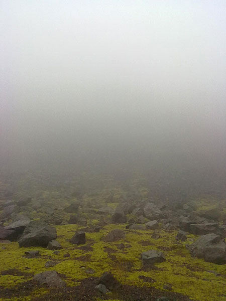 Skessuhorn (Skarðsheiði). One mountain per week - part ?. - Very mystic athmosphere... (25 September 2010)
