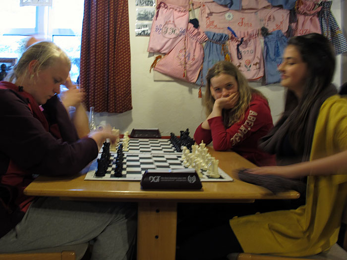 Djúpavík. 4th chess tournament. This time inside the hotel. -  (17 June 2011)