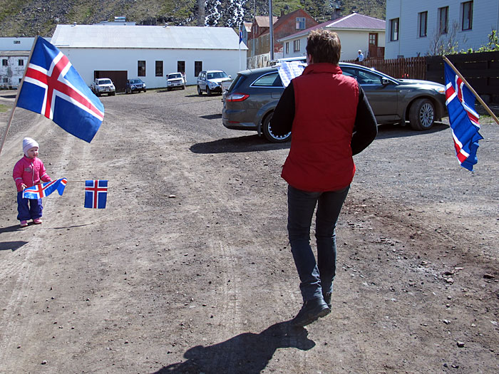 Djúpavík. 17 June - national holiday. - II. (17 June 2012)