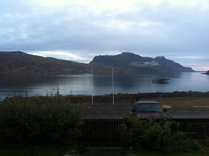 Djúpavík. A weekend in Djúpavík. I. - Between 6 and 7 o'clock in the morning. Silence! (22 September 2012)
