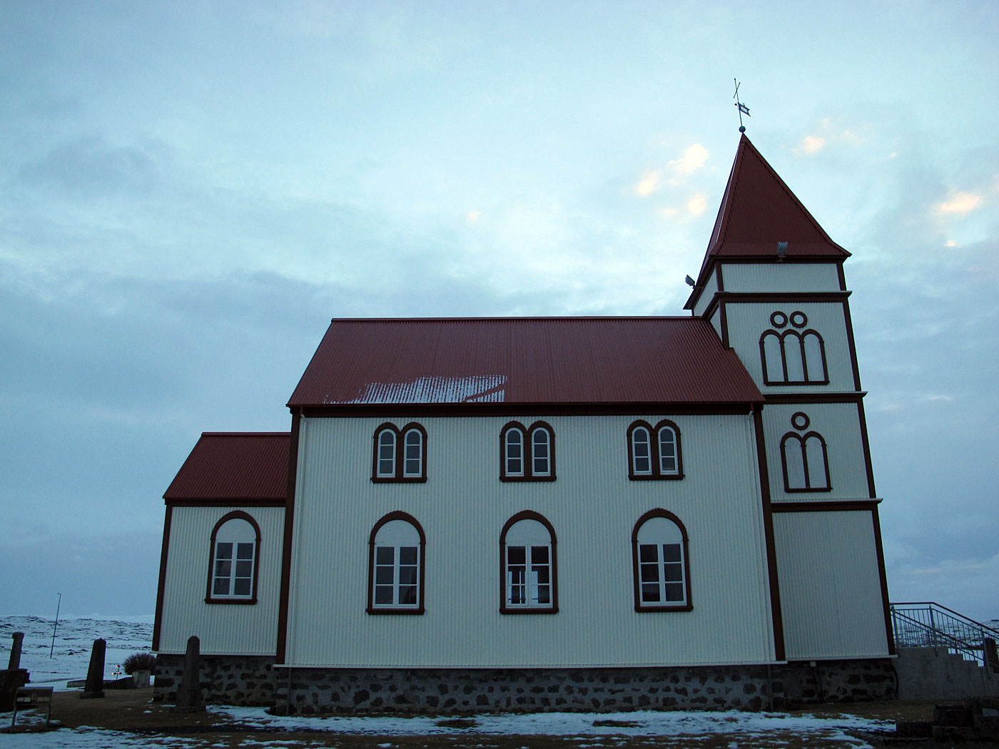 Miðnes. Short trip. - Kálftarneskirkja. I. (30 December 2012)