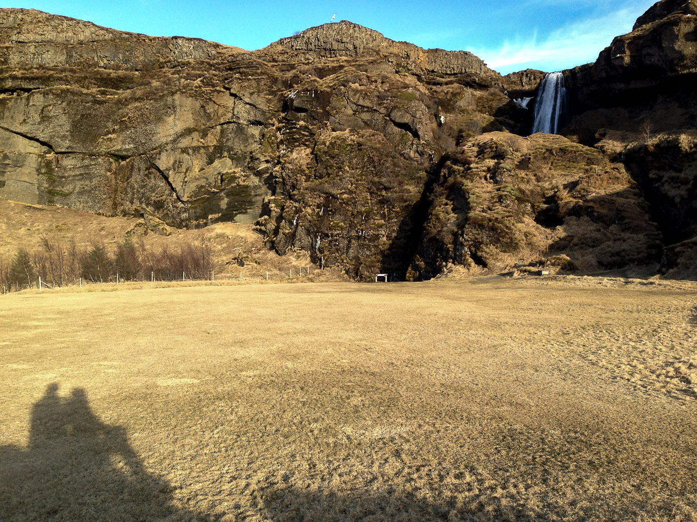 South coast. Driving to (near) Vík! - Gljúfrabúi waterfall. III. (1 March 2014)