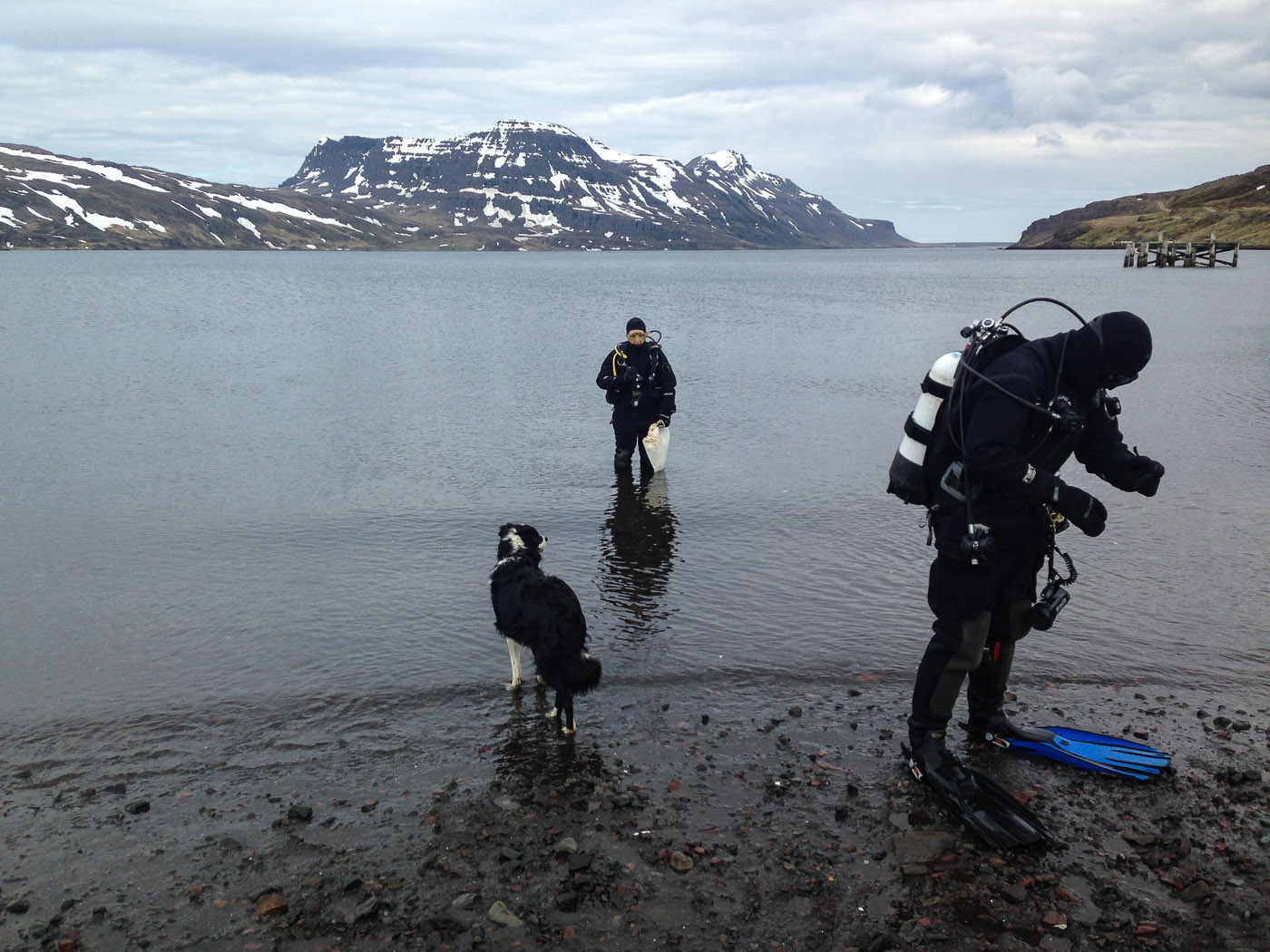 Djúpavík. Week 1. - Also nice - to dive here ... (26 May till 1 June 2014)