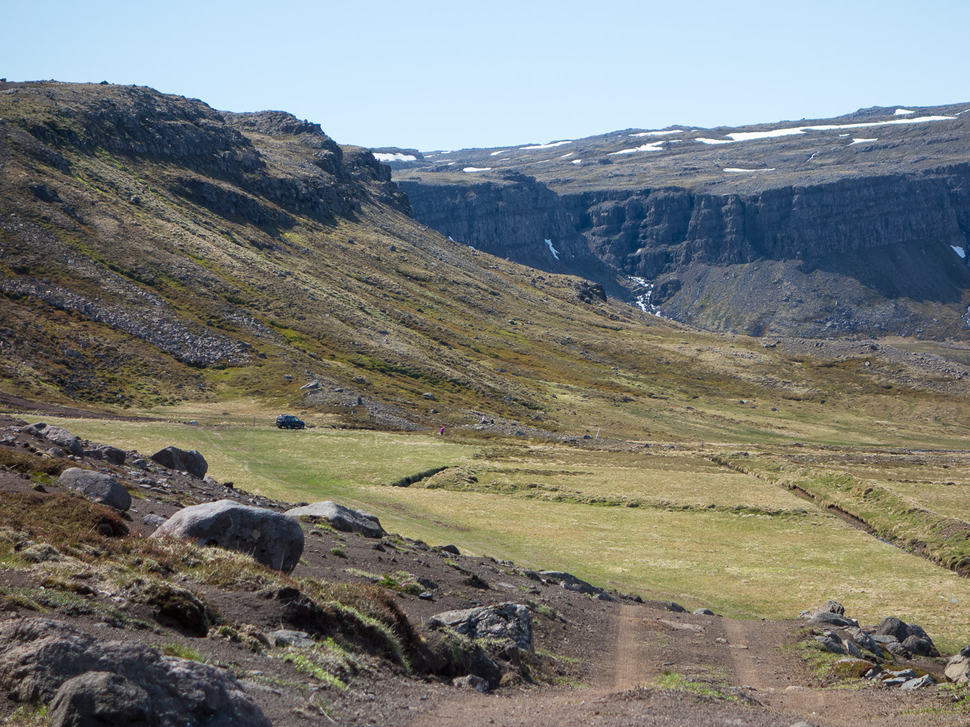 Djúpavík. Djúpavík in June. - Sunny weather, finally. Perfect for a short walk ... II. (1 till 30 June 2015)